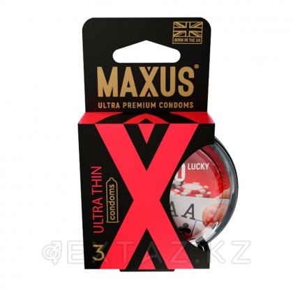 MAXUS X-Edition air ultra thin презервативтері, ультра жұқа, 3 дана от sex shop Extaz