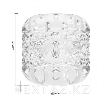 Crystle текстуралы арнасы бар Мастурбатор мөлдір от sex shop Extaz фото 8