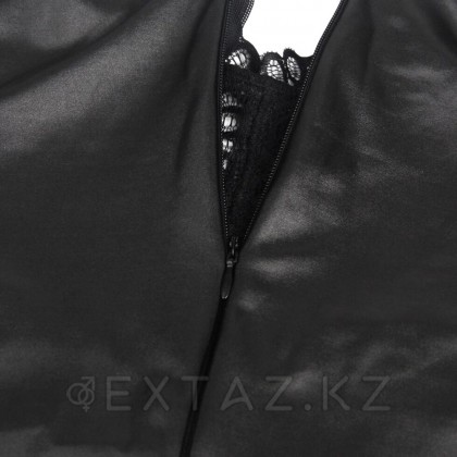 OhYeah шілтері бар былғары көйлек +жіптер, XS-S от sex shop Extaz фото 7