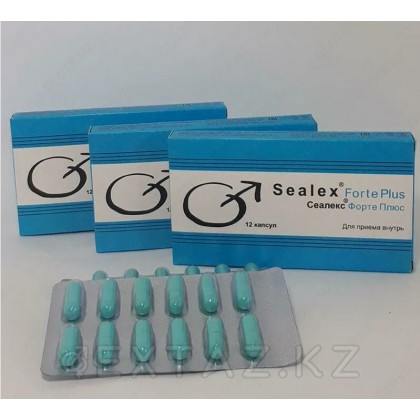 Еркек қоздырғышы-Sealex Forte Plus (12 кап) от sex shop Extaz фото 3