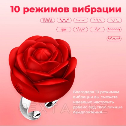 Вибратор саусақ Раушан от sex shop Extaz фото 7