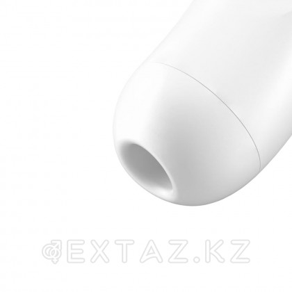 Satisfyer curvy 2 + вакуумдық клиторлық стимулятор (ақ) от sex shop Extaz фото 4