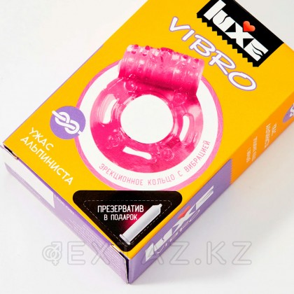 LUXE Vibro діріл сақинасы альпинистің сұмдығы (+ презерватив) от sex shop Extaz фото 4