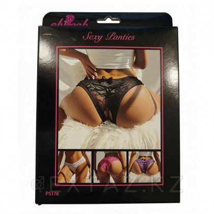 Қол жетімді Кружевные трусики күлгін (өлшемі XL-2XL) от sex shop Extaz фото 2