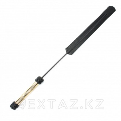 Стек былғары корольдік BDSM Алтын тұтқасы бар Арсенал от sex shop Extaz