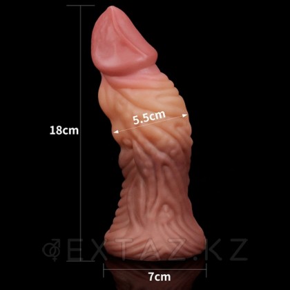 Lovetoy екі қабатты Platinum dildo ұсынылды (18*7) жалаңаш от sex shop Extaz фото 3