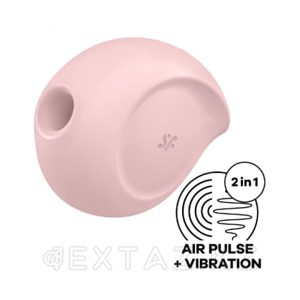 Satisfyer Sugar Rush вакуумдық толқындық стимуляторы қызғылт от sex shop Extaz фото 5