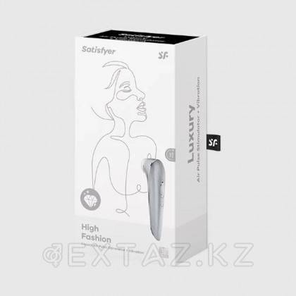 Алюминиевый клиторальный стимулятор Satisfyer High Fashion - extaz.kz фото 3 Satisfyer жоғары сән алюминий клиторлық стимуляторы от sex shop Extaz фото 3