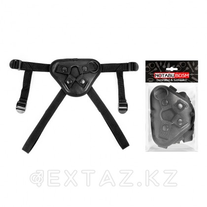 Трусики для страпона (черные заклепки) от sex shop Extaz