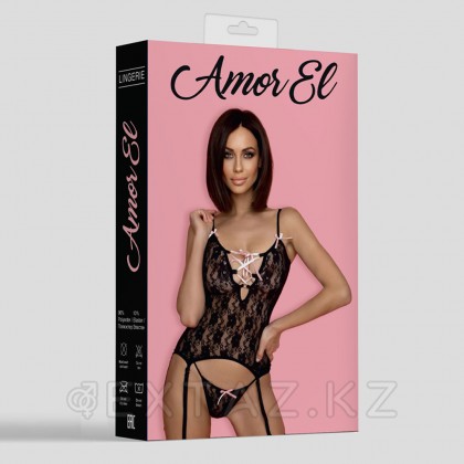 Madrid Қара L/XL эротикалық іш киім жиынтығы от sex shop Extaz фото 3