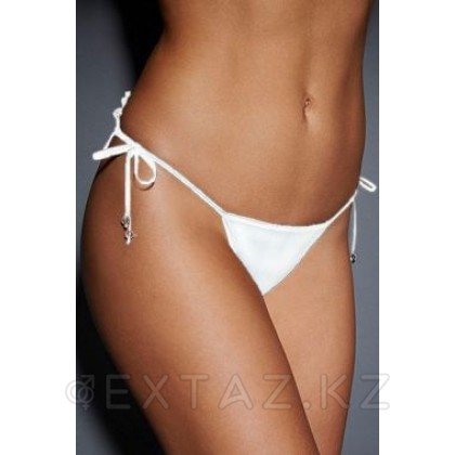 Сексуальные ажурные стринги, белые от sex shop Extaz фото 5