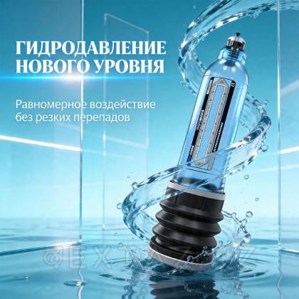Bathmate hydromax8 Aqua гидропомпасы көк от sex shop Extaz фото 6