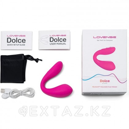 Lovense Dolce Қос ақылды вибраторы (бұрынғы Quake) от sex shop Extaz фото 10