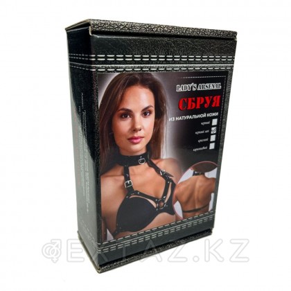 Былғарыдан жасалған жағамен лакпен ату от sex shop Extaz фото 2