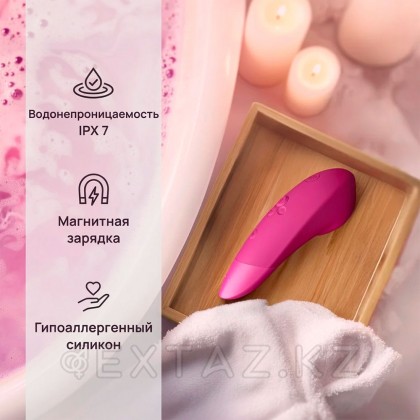 Womanizer Enhance Vibrant Pink байланыссыз клиторлық стимуляторы от sex shop Extaz фото 14
