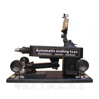 Секс-машина Machina Gun черная с дистанционным управлением для селфи от sex shop Extaz фото 3