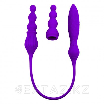 Қашықтан басқару пульті бар Adrien Lastic 2x Қос вибраторы от sex shop Extaz фото 5