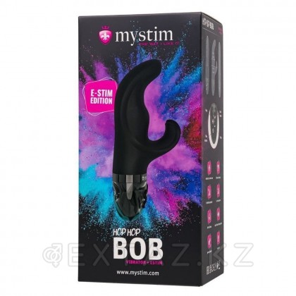 Mystim Hop Hop BOB электрлік ынталандыру вибраторы, қара от sex shop Extaz фото 2
