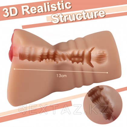 Шынайы мастурбатор DeepReal от sex shop Extaz фото 2