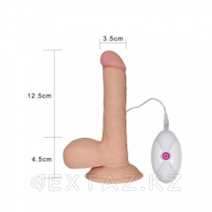 Ультра жұмсақ көп режимді вибратор (18.x3.7) от sex shop Extaz фото 3