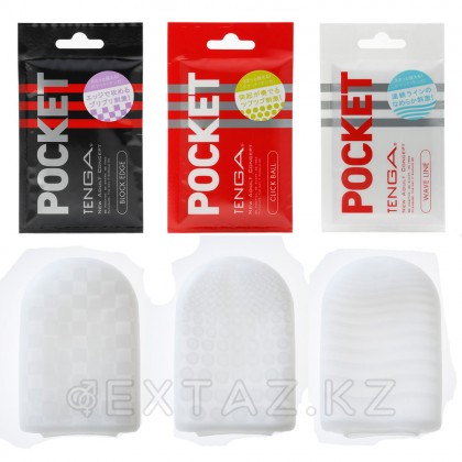 TENGA қалта Мастурбатор Block Edge от sex shop Extaz фото 2