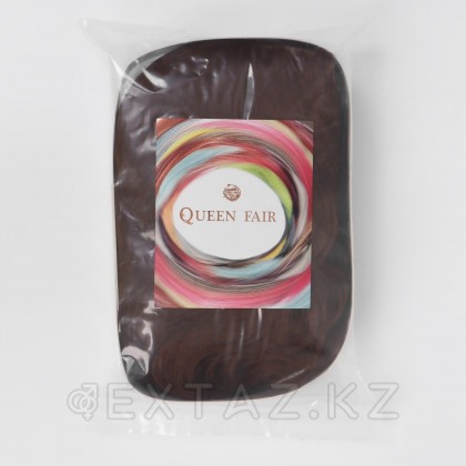 Жасанды Парик, Имитациялық тері, 60 см, 160 гр, түсі қызыл от sex shop Extaz фото 5