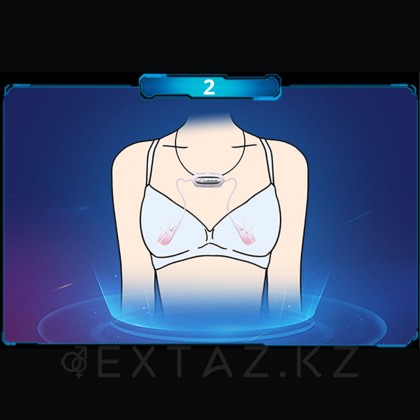 Gemini LOVENSE дірілдейтін емізік қысқыштары (қолданба арқылы басқару) от sex shop Extaz фото 3
