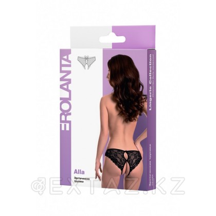 Эротические трусики Erolanta Eve кружевные, черный (42-44) от sex shop Extaz фото 9