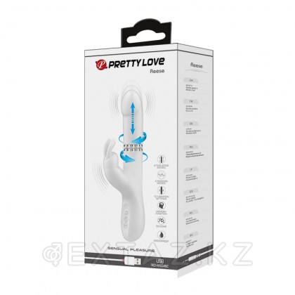 Вибратор-кролик с ротацией и доп. стимуляцией Reese от sex shop Extaz фото 3