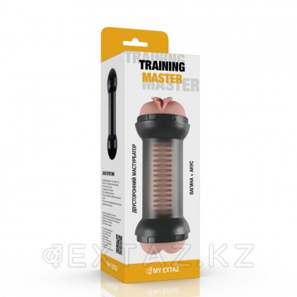 Двойной мастурбатор (вагина+анус) MyExtaz от sex shop Extaz