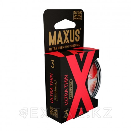 MAXUS X-Edition air ultra thin презервативтері, ультра жұқа, 3 дана от sex shop Extaz фото 3