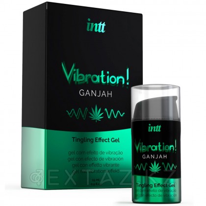 Жидкий интимный гель с эффектом вибрации Ganjah, 15 мл - extaz.kz фото 4 Ganjah діріл әсері бар сұйық интимдік гель, 15 мл. от sex shop Extaz фото 4