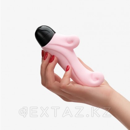 Көңілді фабриканың шағын Мұхит вибраторы (ашық қызғылт) от sex shop Extaz фото 2