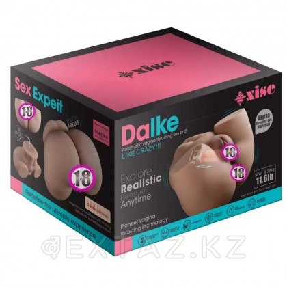 Dalke үйкеліс функциясы бар шынайы Қос мастурбатор от sex shop Extaz фото 6