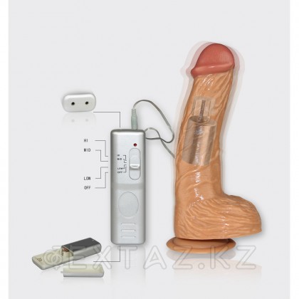 Фаллоимитатор с вибрацией Real Extreme Extra Girth (22 см) от sex shop Extaz фото 3