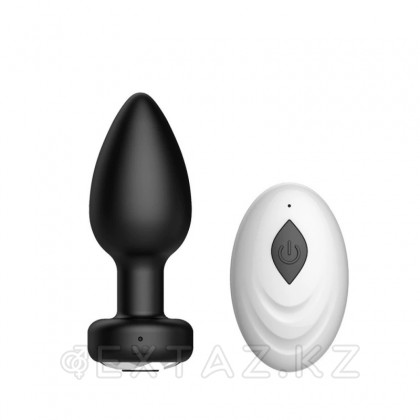 Қашықтан басқару пульті бар анальды діріл тығын от sex shop Extaz фото 4