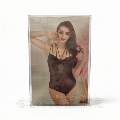 Тедди жартылай мөлдір, қара от sex shop Extaz фото 2