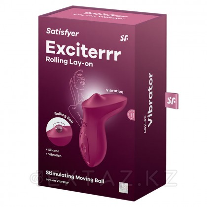 Клитор стимуляторы Satisfyer Exciterrr Rolling Lay-ф күлгін от sex shop Extaz фото 5