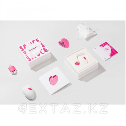 Бесконтактный клиторальный стимулятор Sauce Sweeeheart белый от sex shop Extaz фото 10