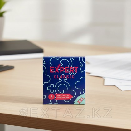 EXPERT XXL № 3 презервативтер (үлкейтілген Өлшем), 3 дана. от sex shop Extaz фото 4