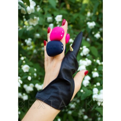 Мини-вибратор на палец Fun Toys Gring - синий от sex shop Extaz фото 4