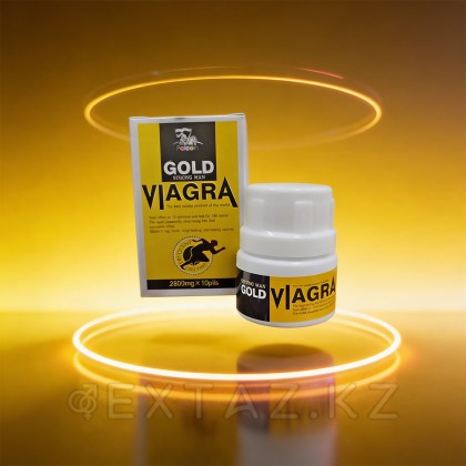 Viagra Gold strong Man возб арналған қоздырғыш, 10 кесте. от sex shop Extaz фото 5