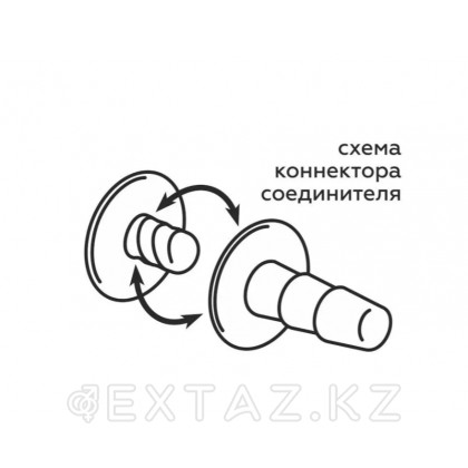 GREEN LINE коннекторы бар HARNESS Страпон қондырмасы (180*42) от sex shop Extaz фото 2