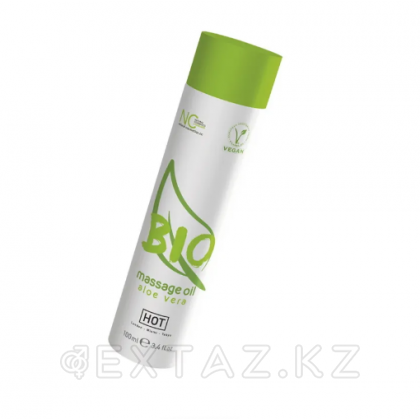 Массажное масло HOT BIO с экстрактом алое вера 100 мл. от sex shop Extaz фото 2