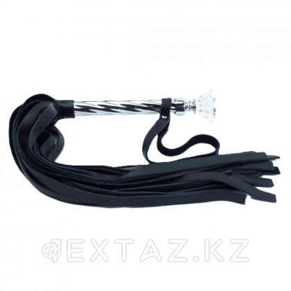 Кең құйрықты былғарыдан жасалған кірпік от sex shop Extaz