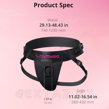 Lovense Harness жолақ бауы (Lapis Lovense жолағымен үйлесімді) от sex shop Extaz фото 7