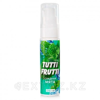 TUTTI-FRUTTI гелі тәтті жалбыз 30г. от sex shop Extaz