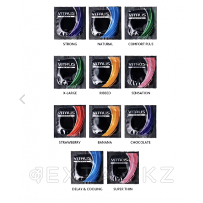 VITALIS MIX №12+3 Презервативы анатомической формы от sex shop Extaz фото 4