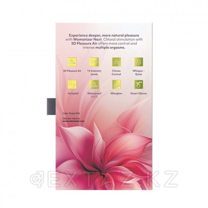 Womanizer next контактісіз клиторальды стимулятор қою қызғылт от sex shop Extaz фото 4