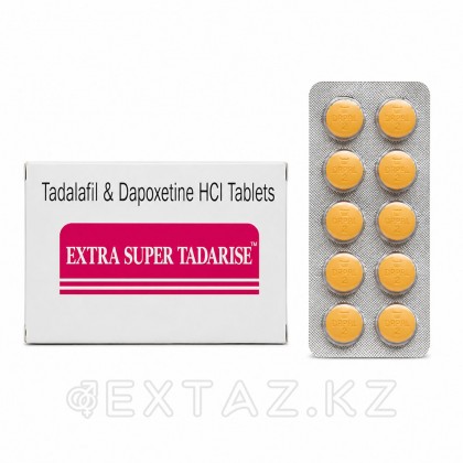 Муж арналған Super tadarise препараты (Tadalafil & Dapoxetine) 10 қойынды. от sex shop Extaz